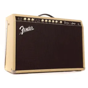 1962 Fender Twin Blonde Combo Amplifier