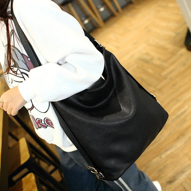 2015 winter Women's shoulder Bags back packs ladies Messenger bag fashion handbag Back bag black leather designer school bag