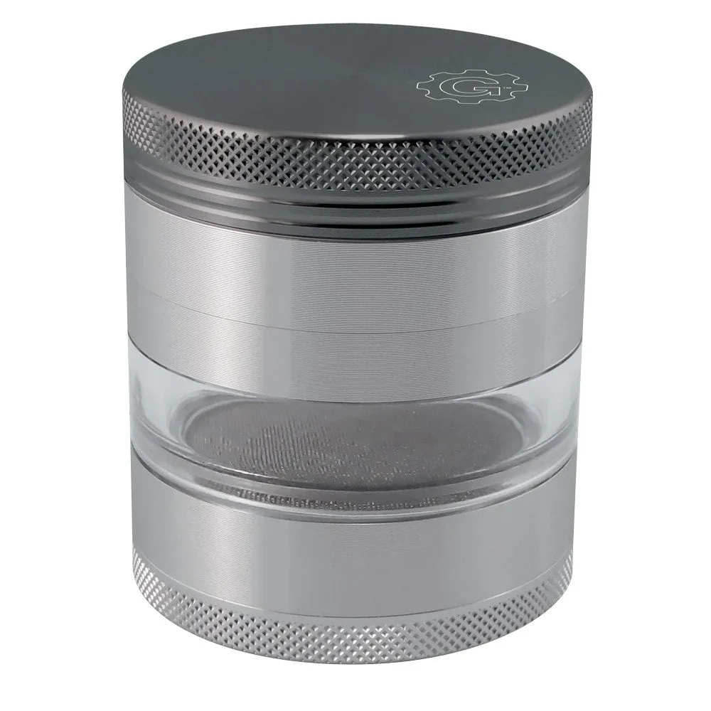 2.5 In Grindhouse 4pc Grinder With Window - Gunmetal