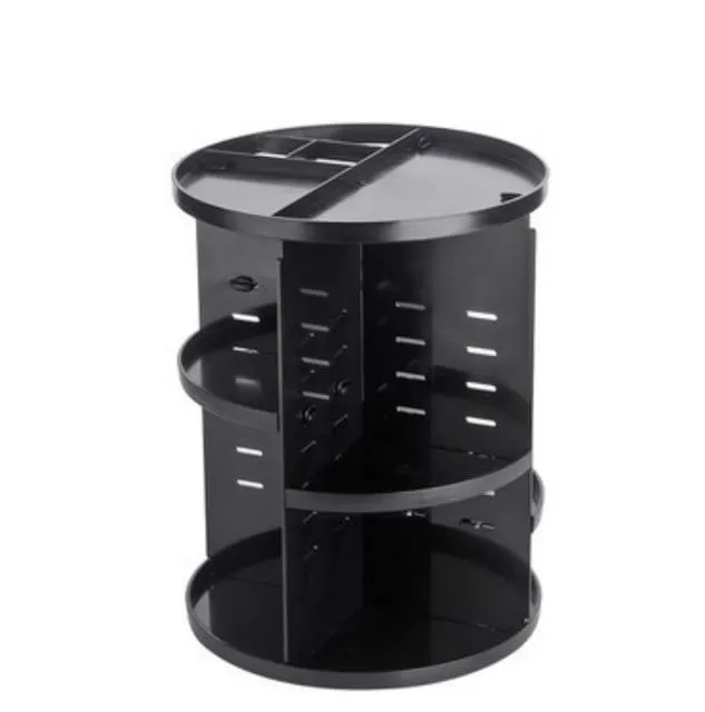 360 Degree Rotating Acrylic Cosmetic Storage Box Makeup Box