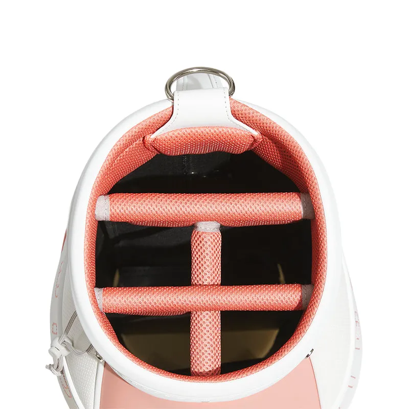 ADIDAS 8.5" 3 Stripes Women's Cart Bag (White/Wonder)