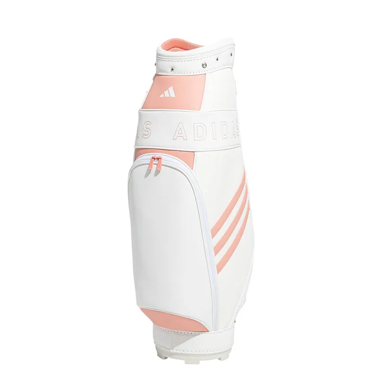 ADIDAS 8.5" 3 Stripes Women's Cart Bag (White/Wonder)