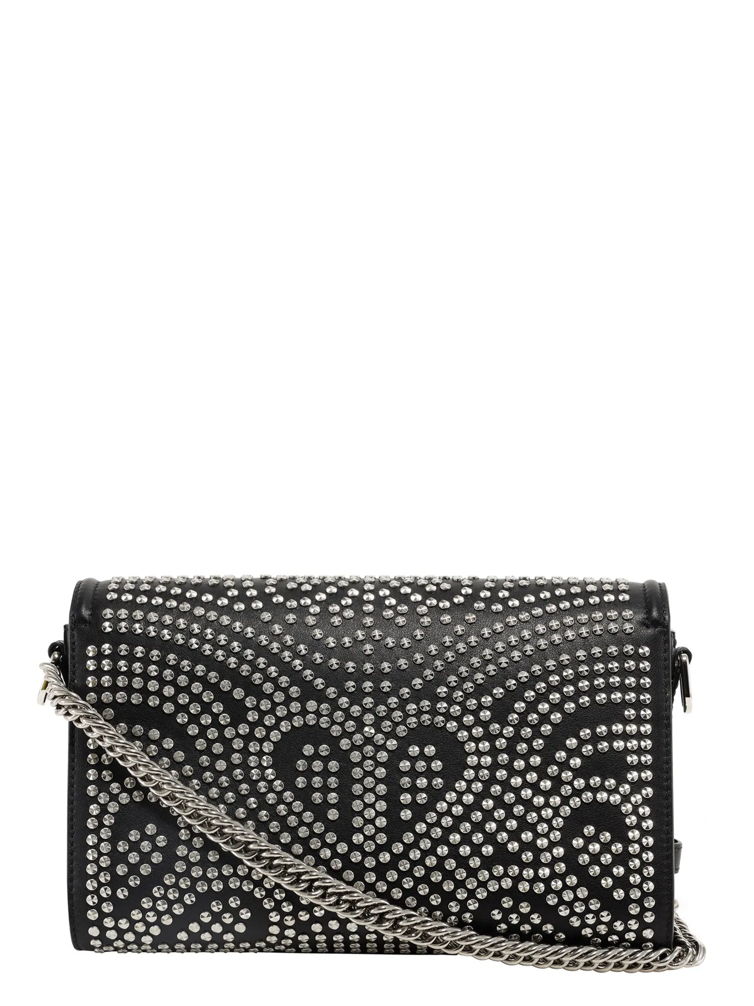 Alexander McQueen The Story Studded Shoulder Bag