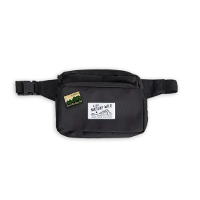 AllTrails × Keep Nature Wild Recycled Fanny Pack - Black