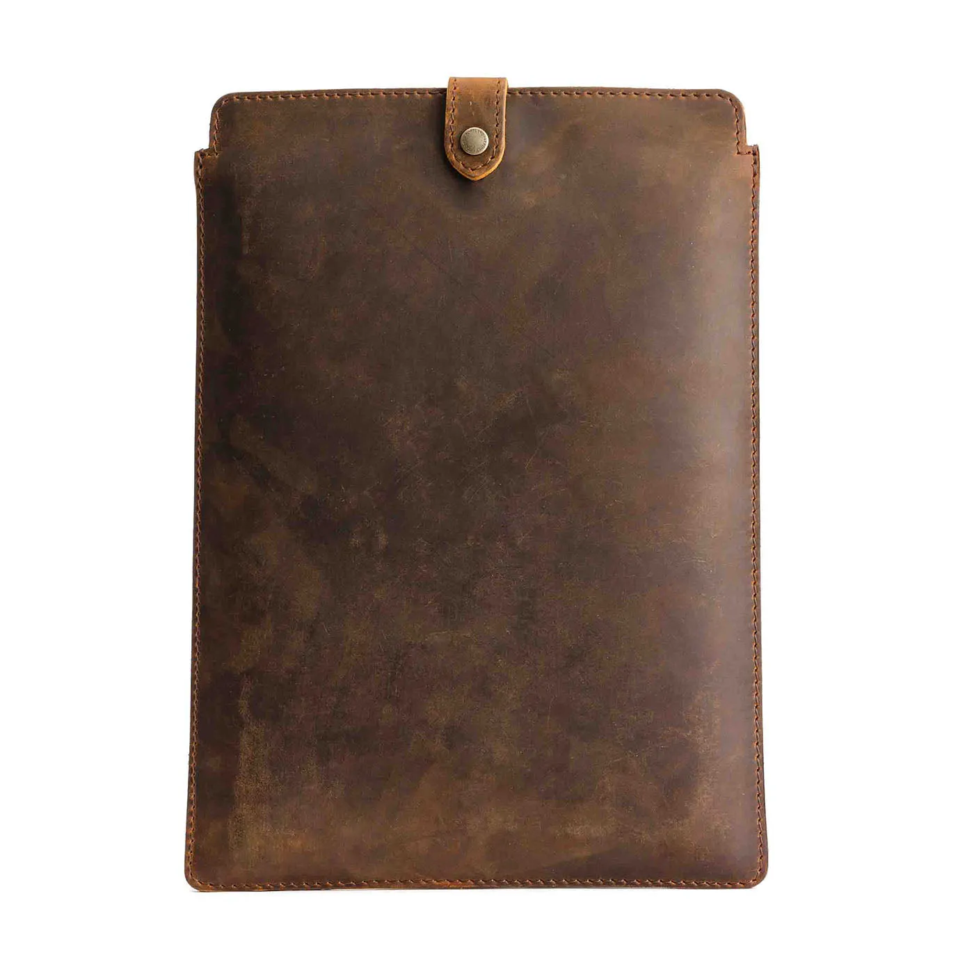 'Almost Perfect' Leather Laptop Sleeve