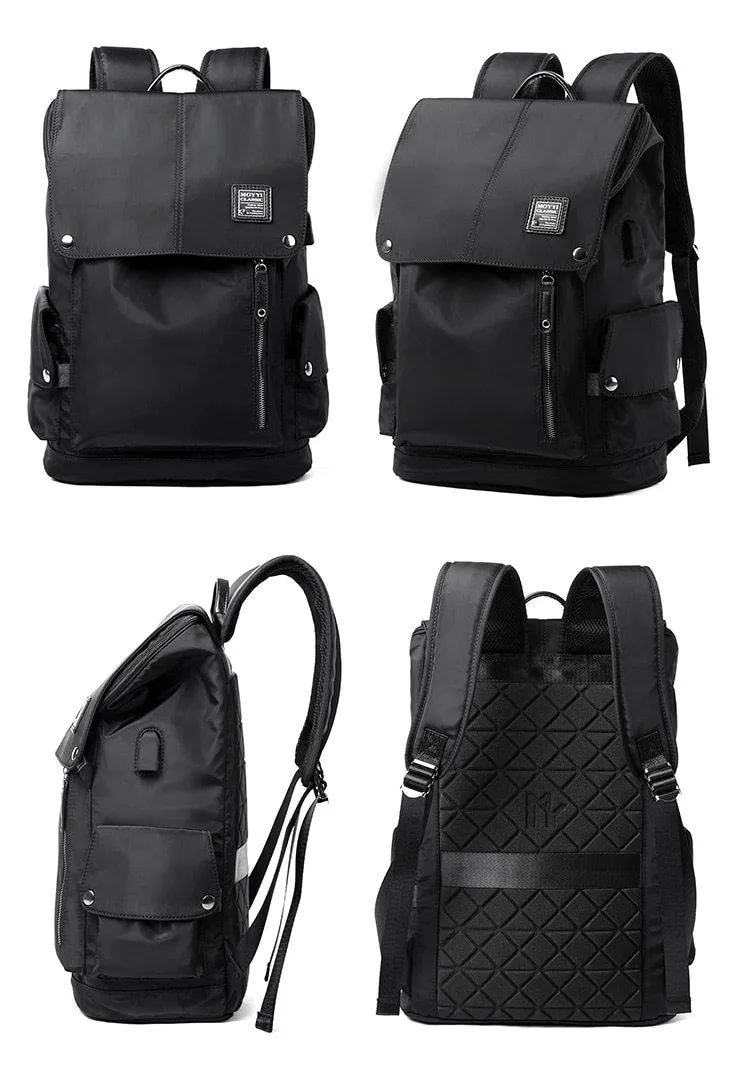 Anti-Theft Backpack With USB Charging Port