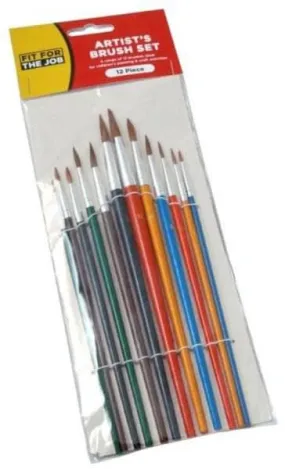 Artist Paint Brush Set - Colour