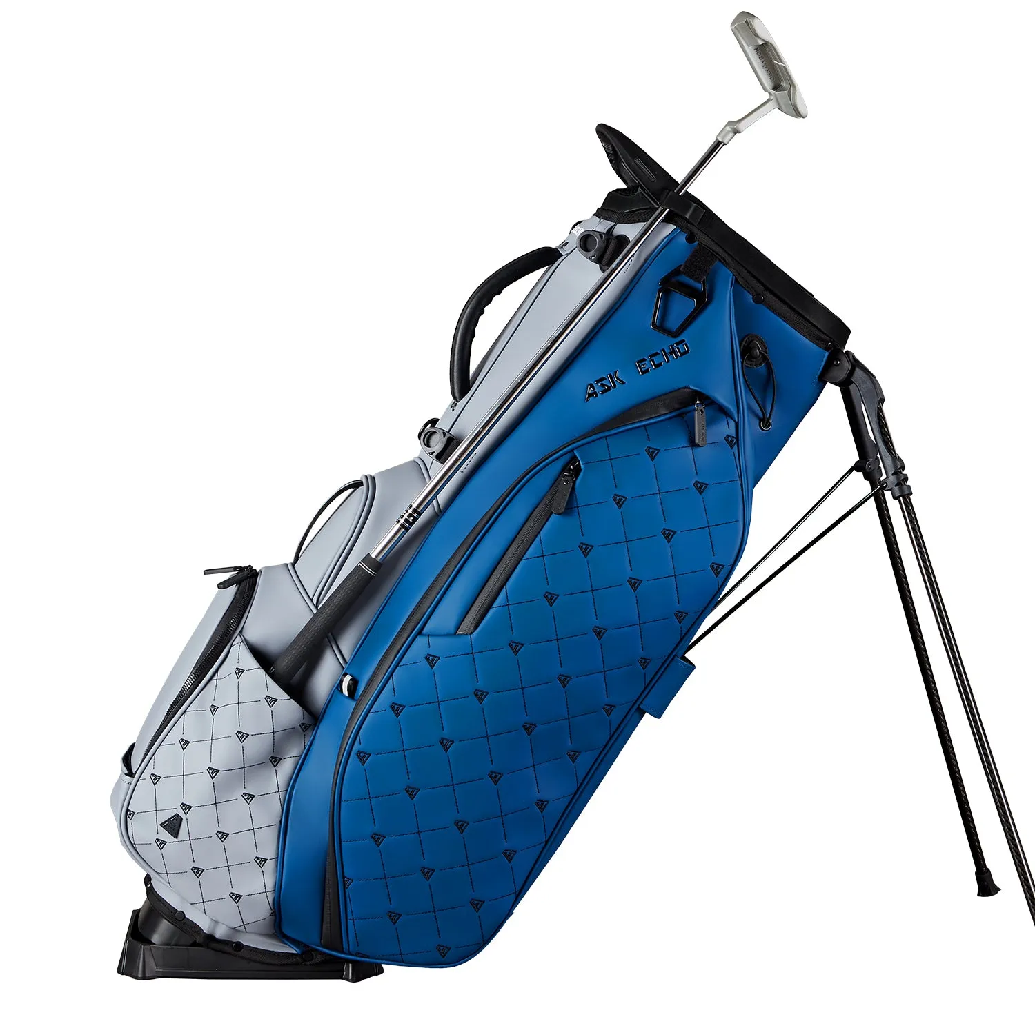 Ask Echo Golf Prestige-14 Way Full Length Hybrid Stand Bag / Navy