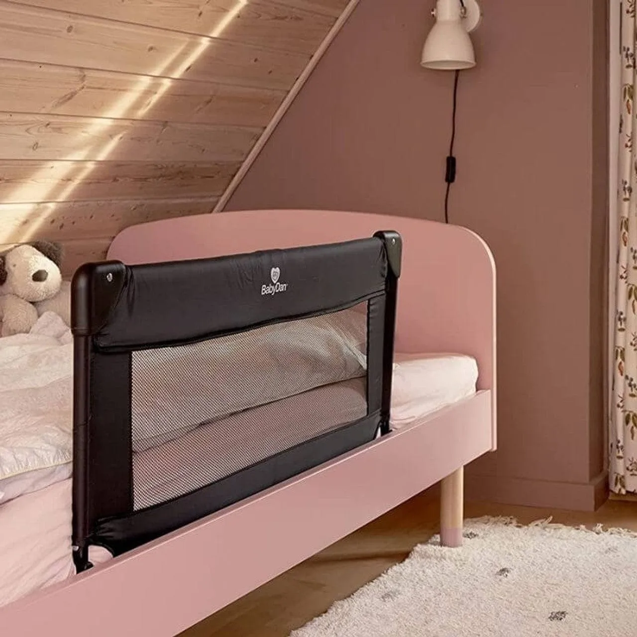 BabyDan Folding Bed Rail/Guard Black