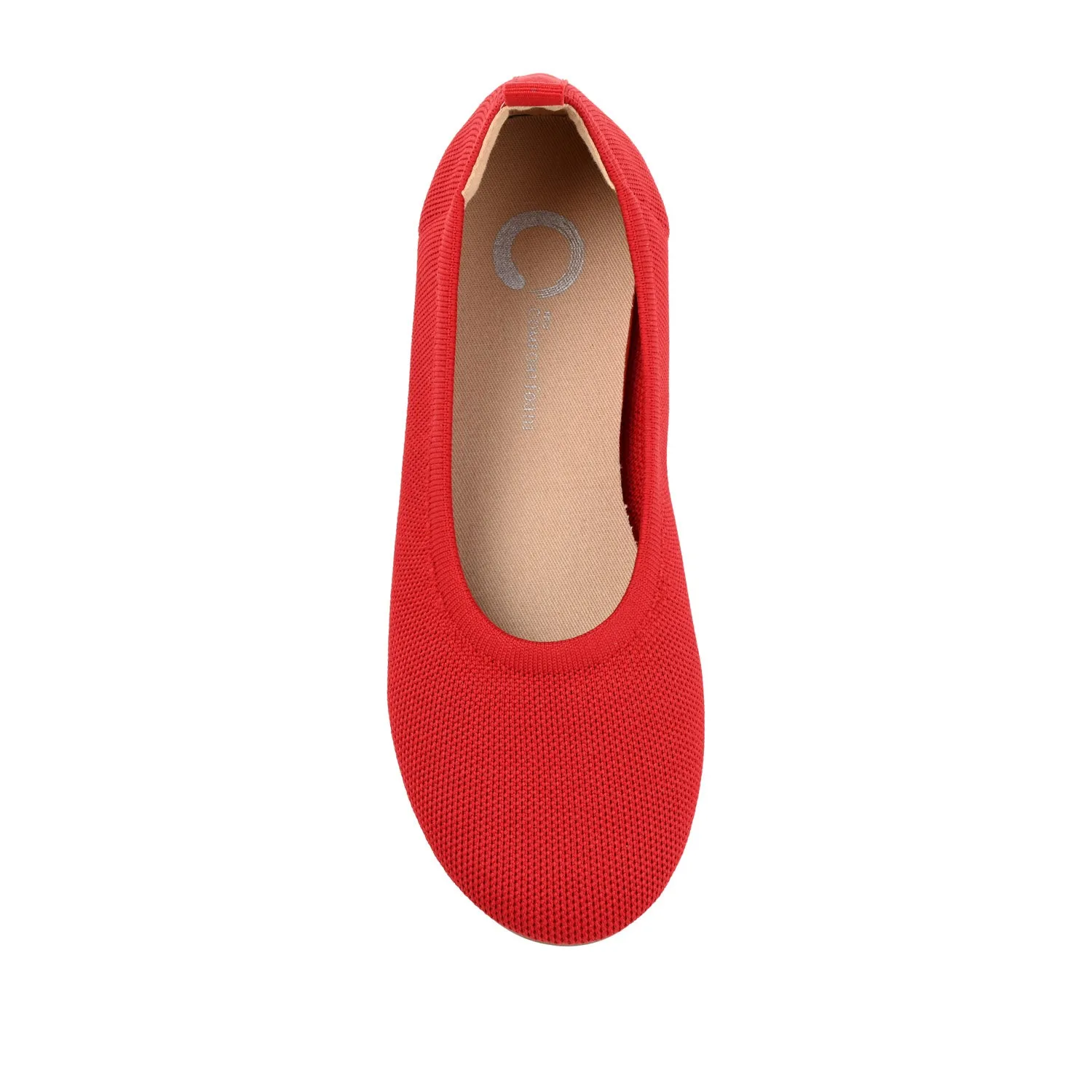 BALLET FLAT IN FABRIC