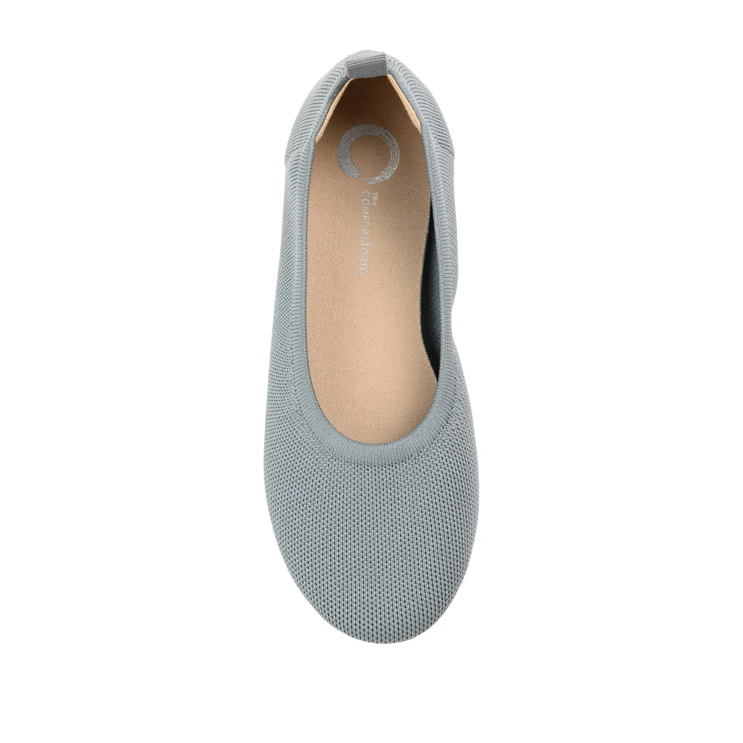 BALLET FLAT IN FABRIC