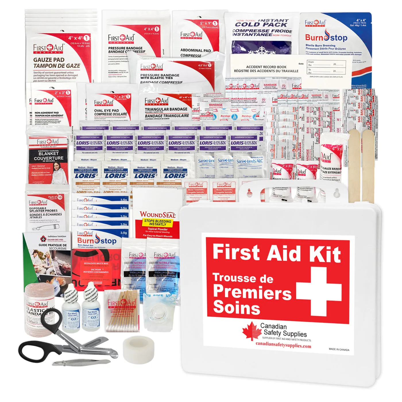 BC Contractors First Aid Kit