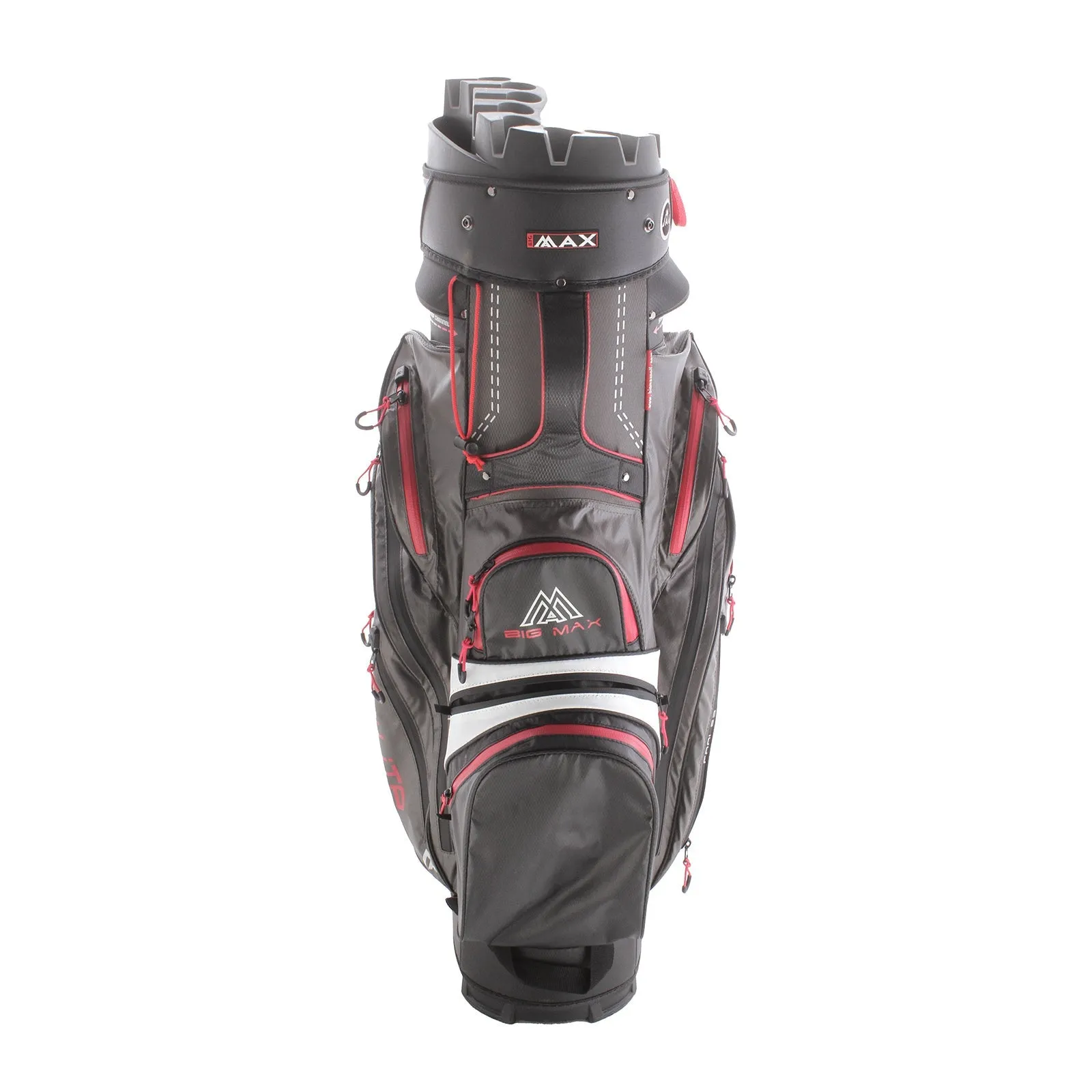 Big Max DRI LITE Silencio Cart Bag - Red/Black/Grey