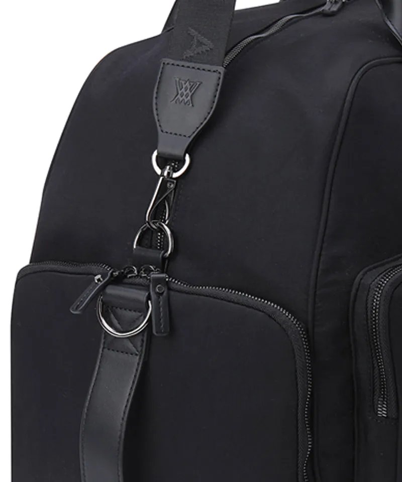 Big Pocket Boston Bag - Black