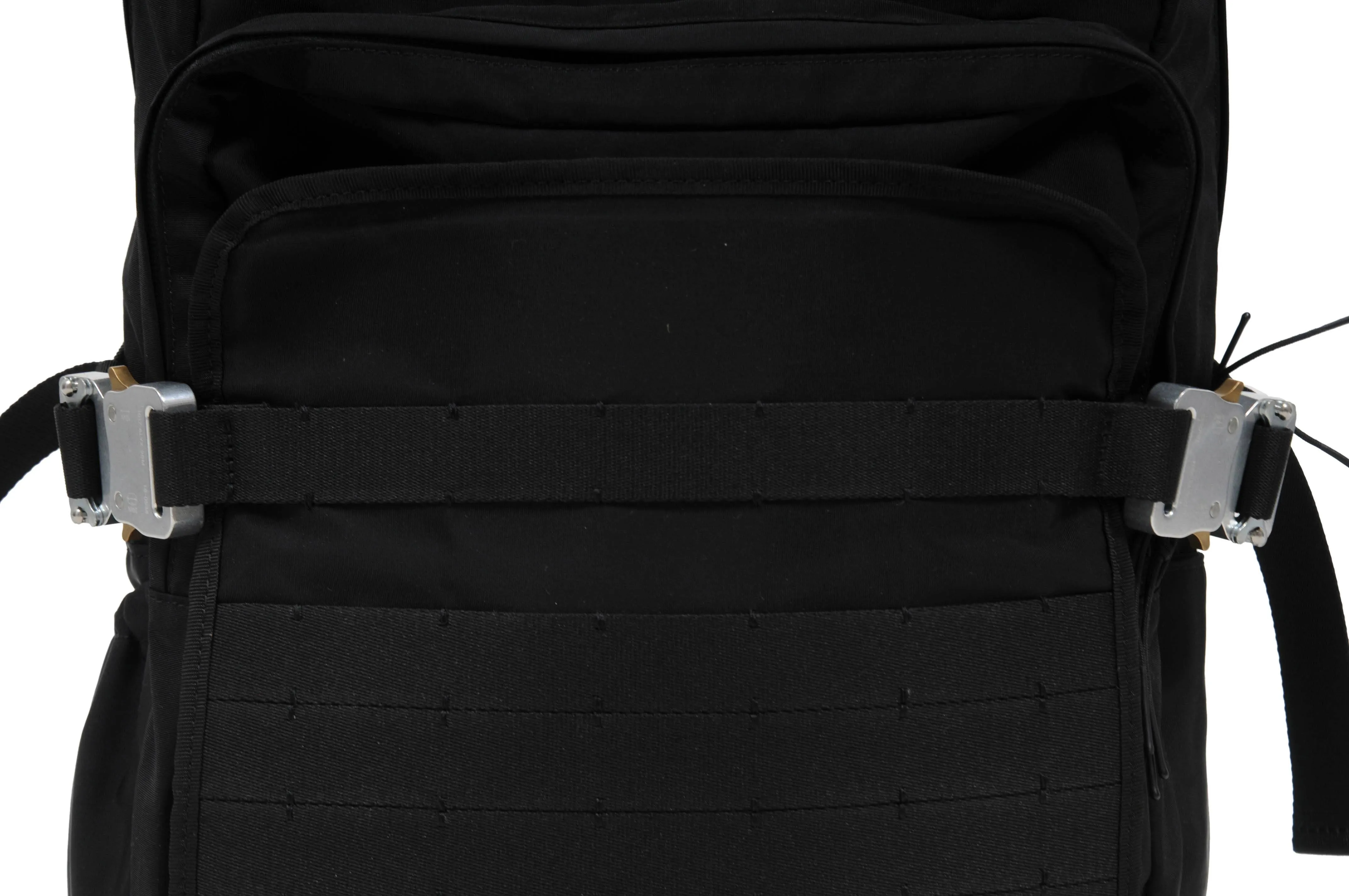 Black Nylon Camping Backpack