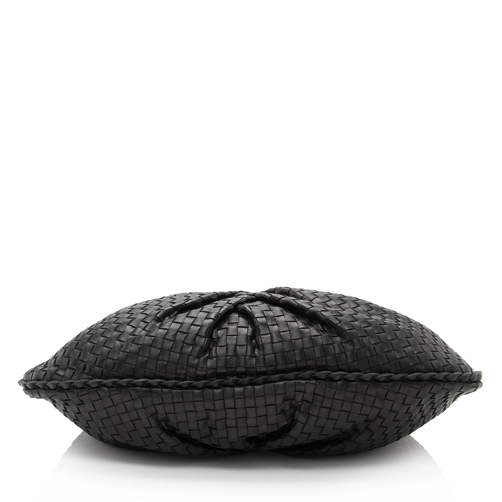 Bottega Veneta Intrecciato Nappa Pleated Large Hobo (SHF-22500)