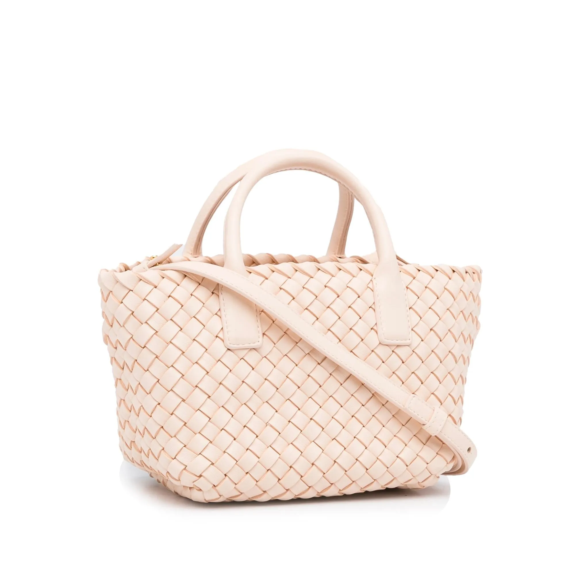 Bottega Veneta Mini Intrecciato Cabat (SHG-jscWmW)