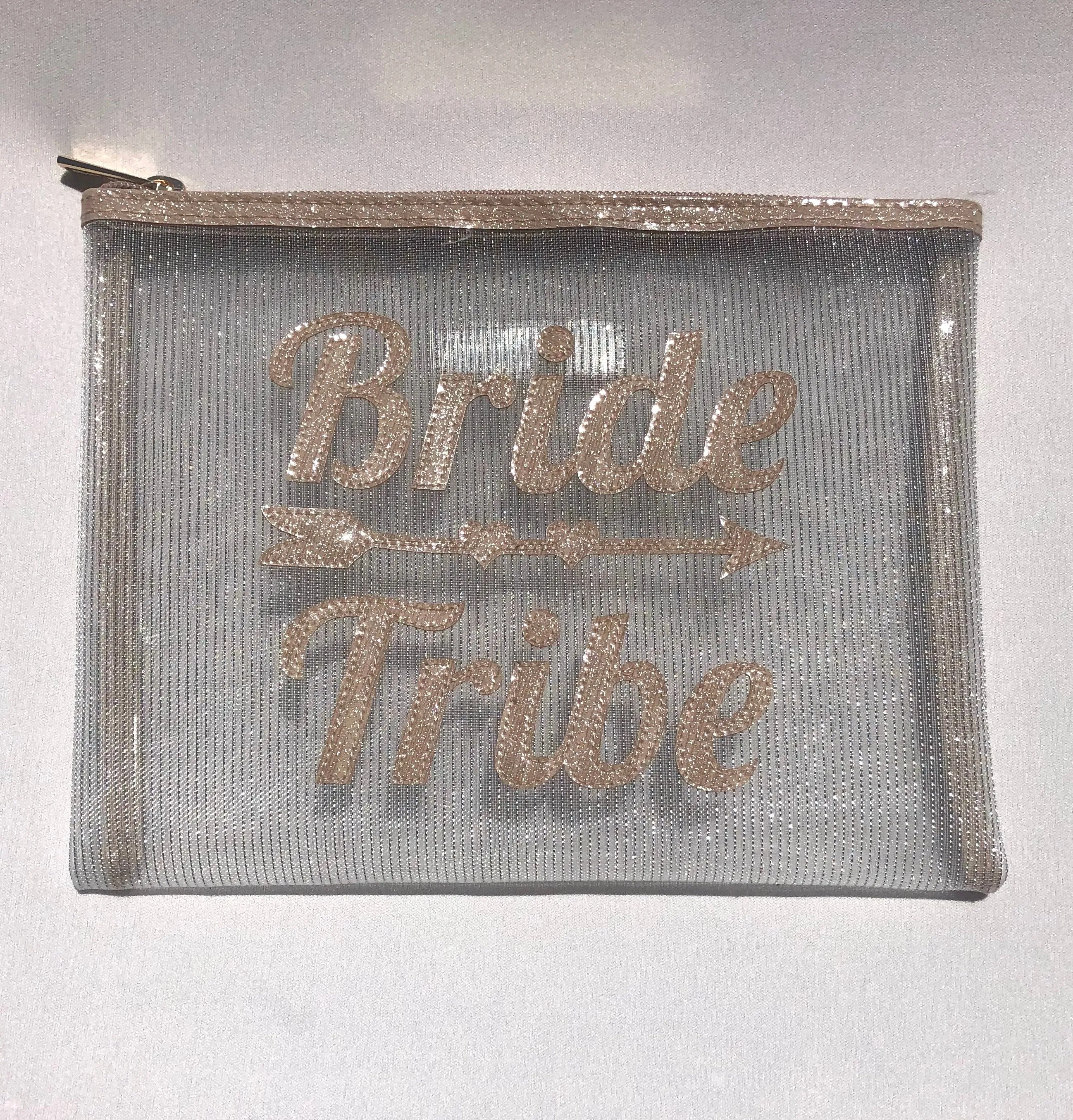 Bride Tribe & Arrow Mesh Bag