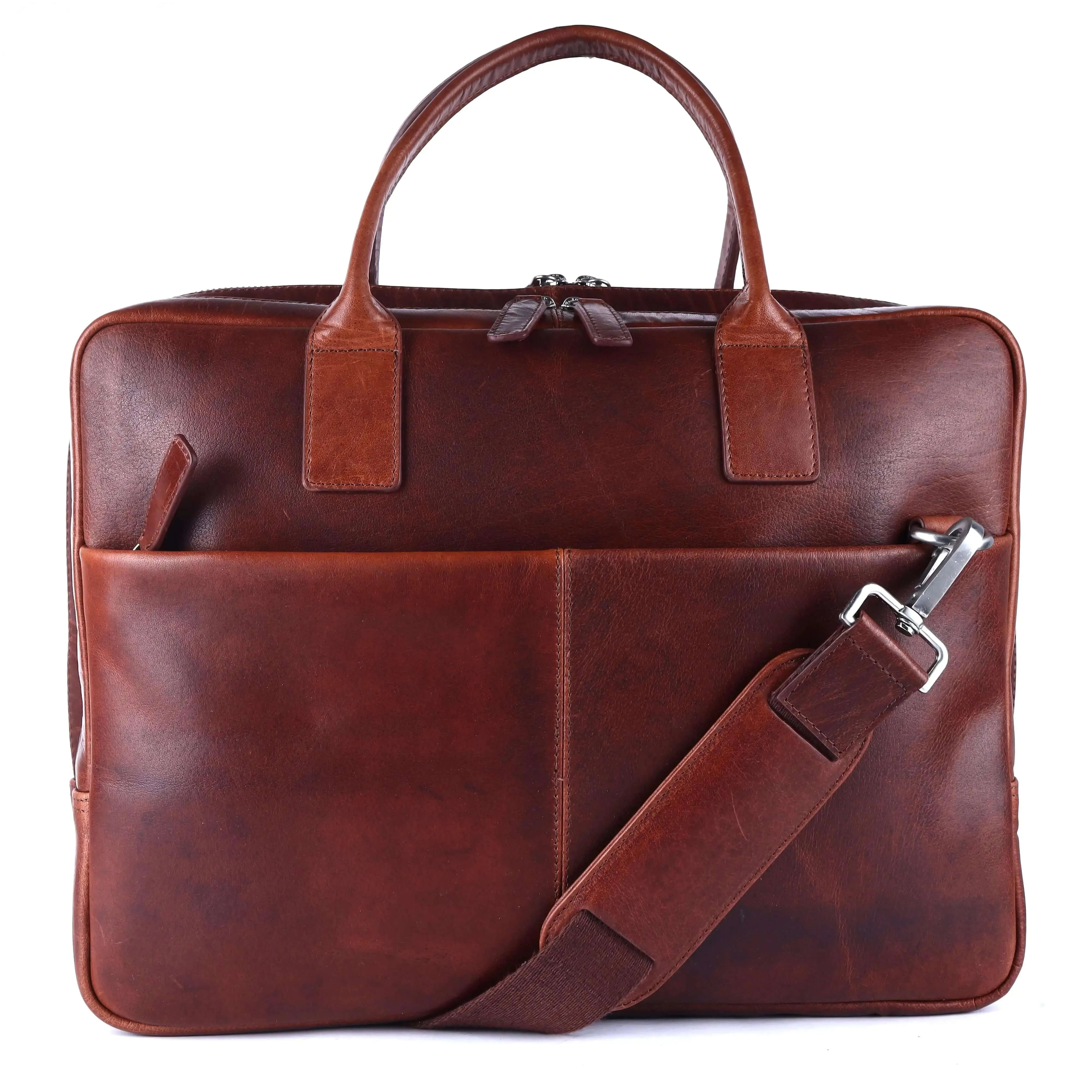 Brown Leather Laptop Bag