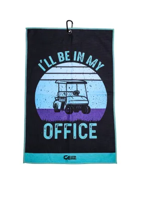 CA Waffle Golf Towels | Office