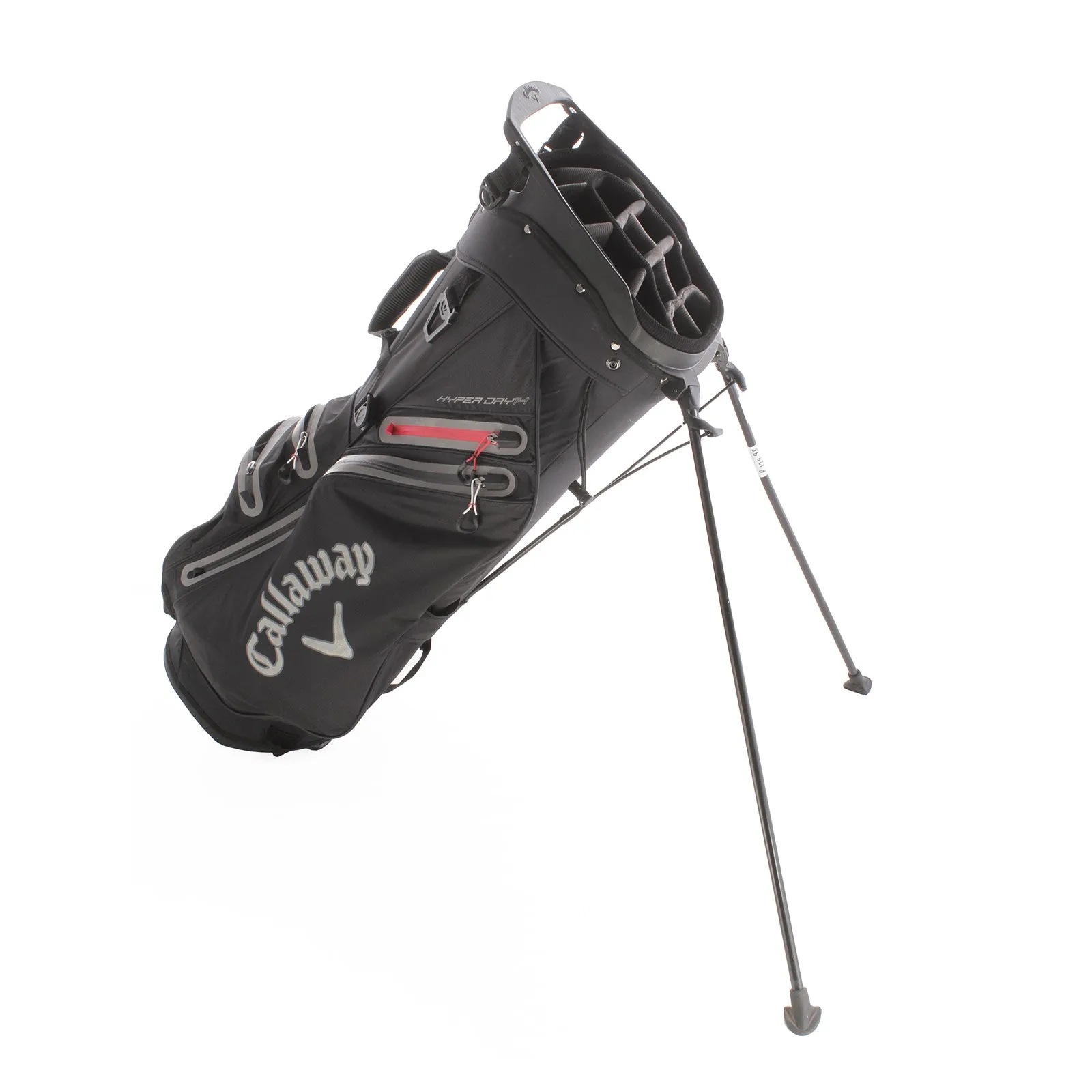 Callaway Hyper Dry 14 Stand Bag - Black/White/Red