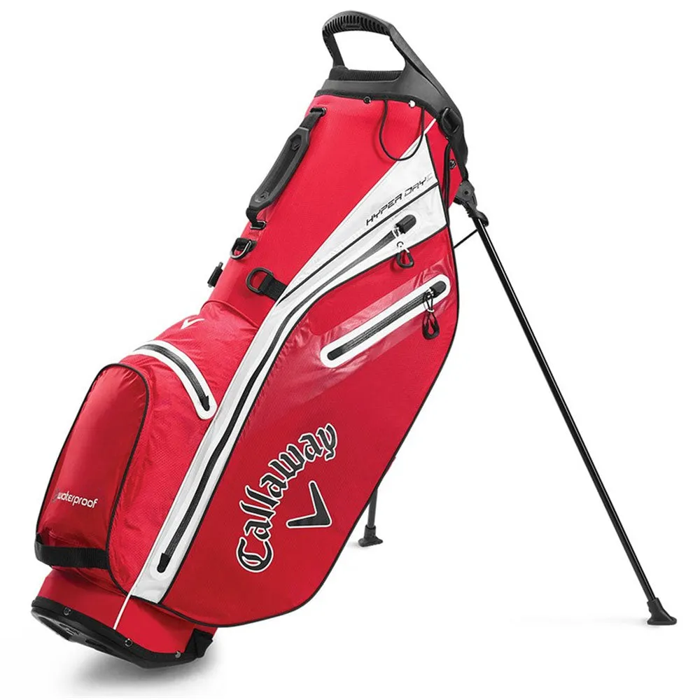 Callaway Hyper Dry C Stand Bag - Red/White