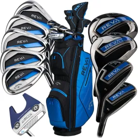 Callaway REVA 11-Piece Package Set - Blue- Ladies/Youth