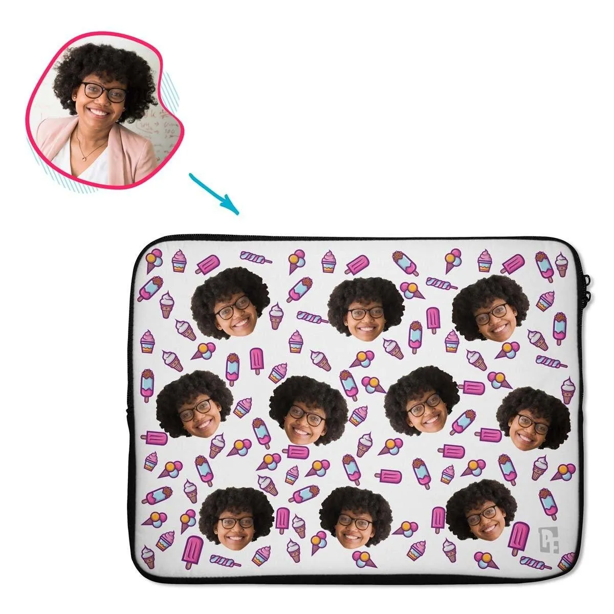 Candies Personalized Laptop Sleeve