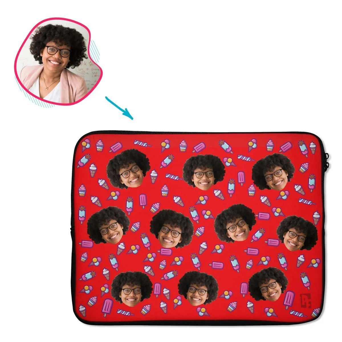 Candies Personalized Laptop Sleeve