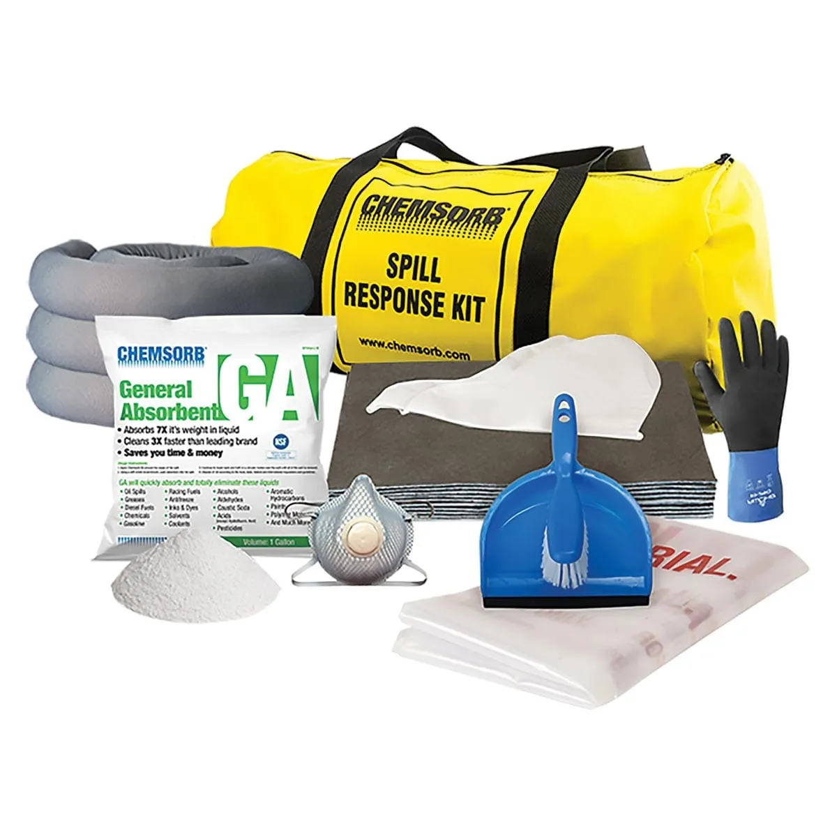 CHEMSORB™ GA Pesticide Spill Response Kit | 7 Gallon Pick-Up Capacity