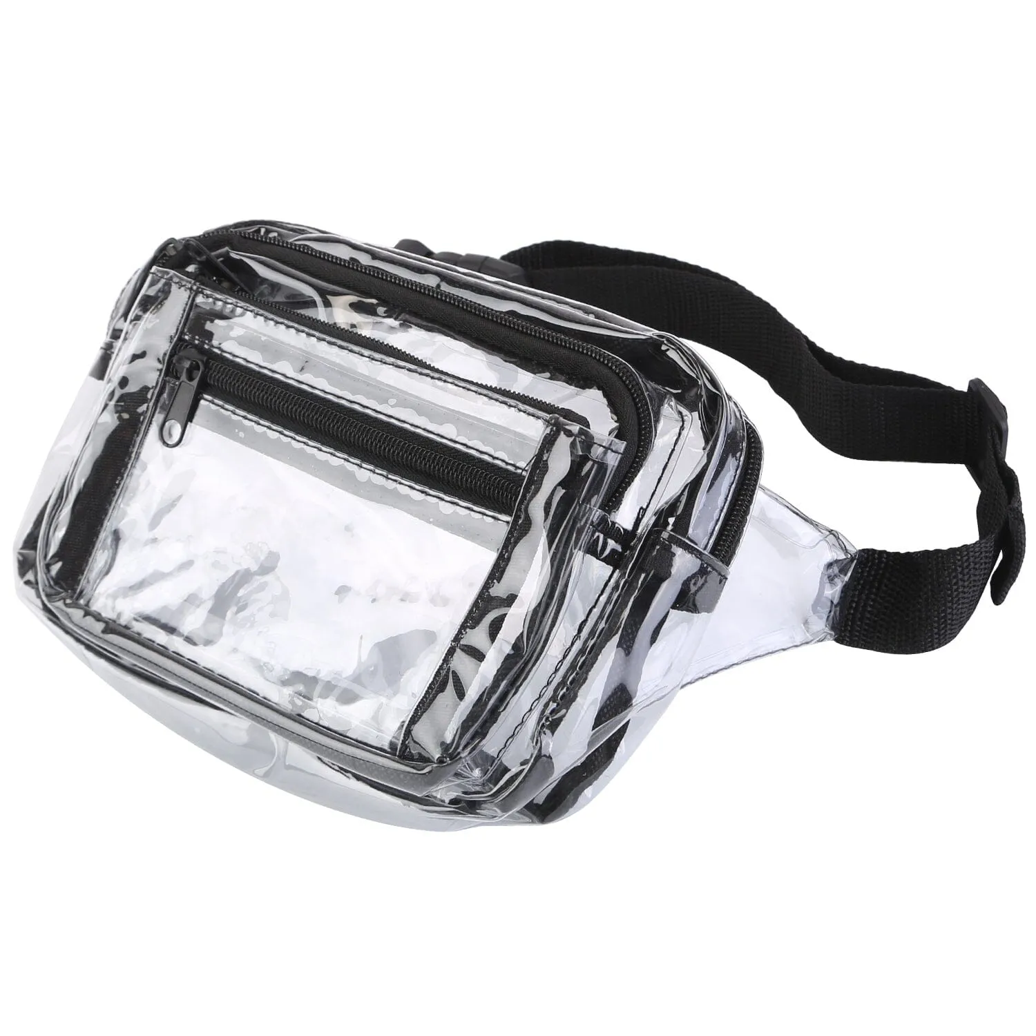 Clear Fanny Pack Unisex Transparent Waist Pouch Belt Bag