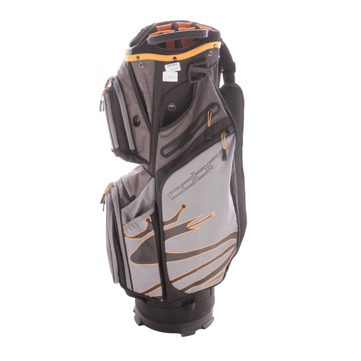 Cobra Second Hand Cart Bag - Grey/Orange