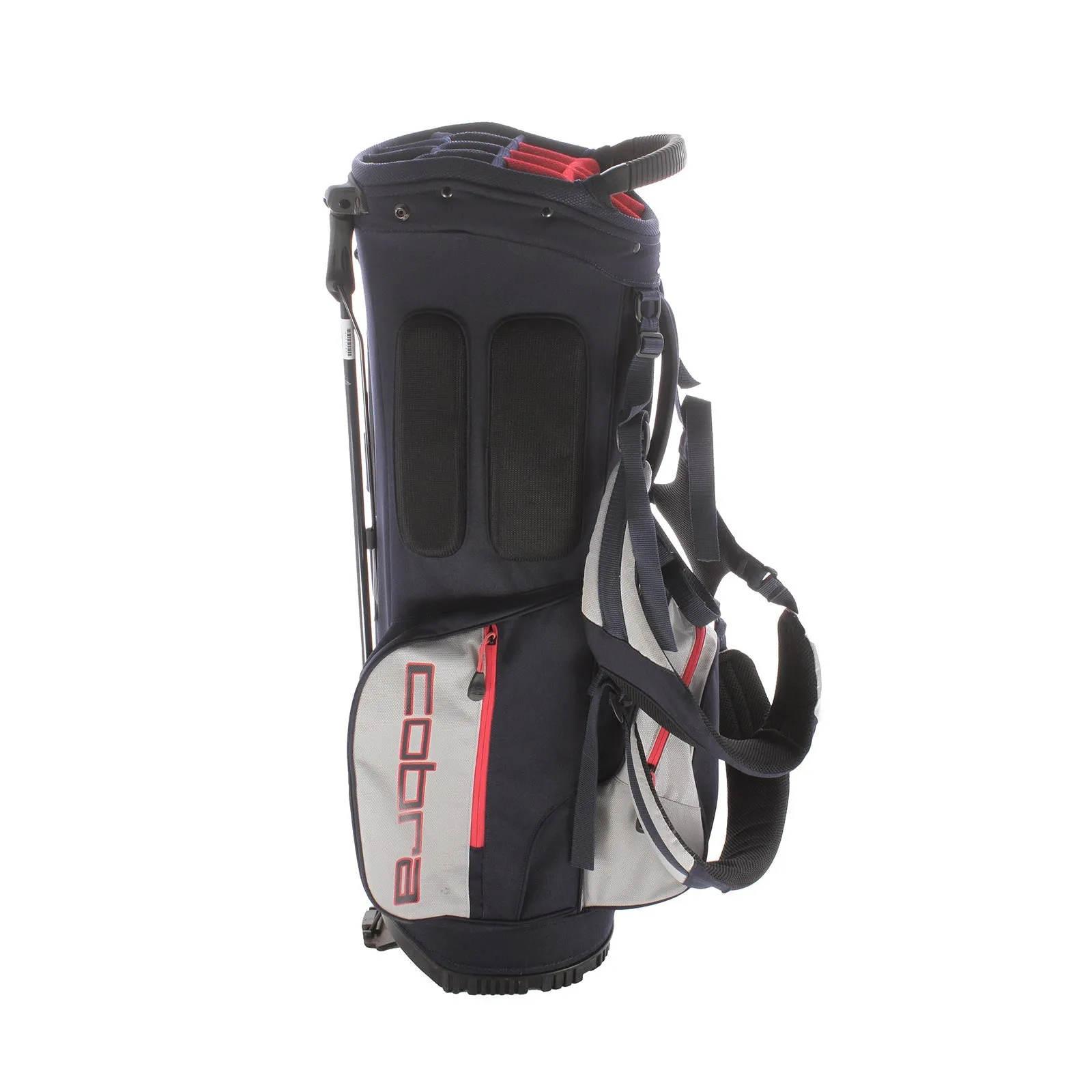 Cobra Stand Bag - Navy/Red/Grey