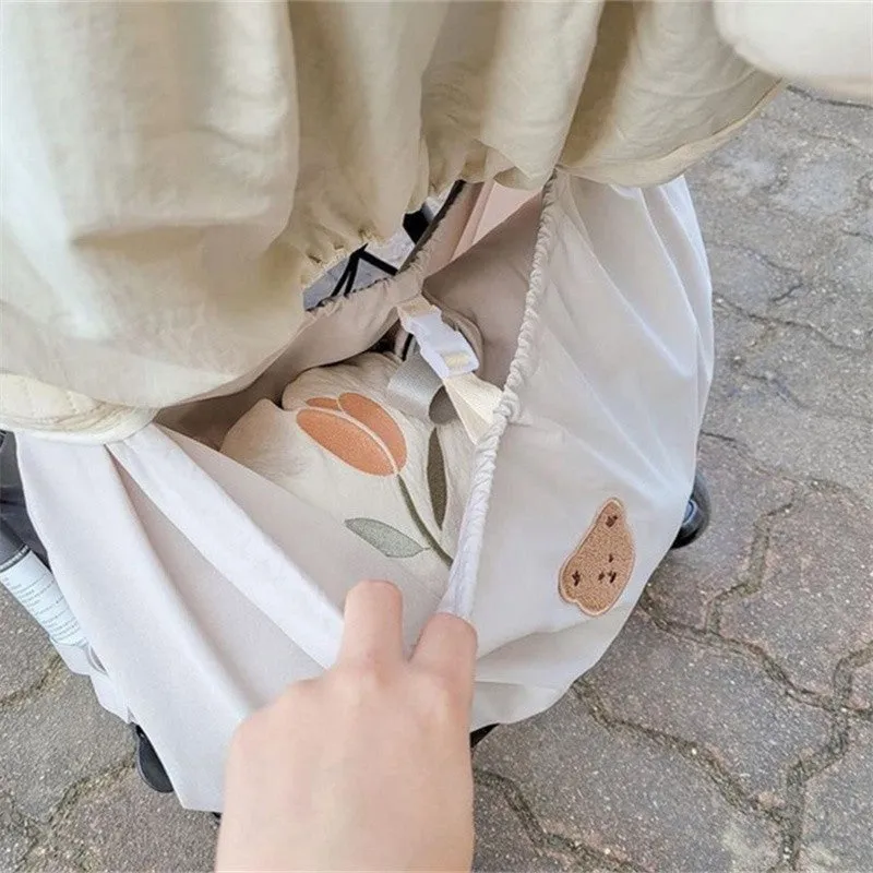 Convenient Stroller Hanging Bag for Milk Bottles and Diapers