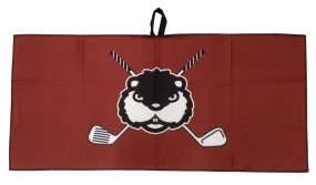 Cross Clubs Gopher Waffle Golf Towel by ReadyGOLF