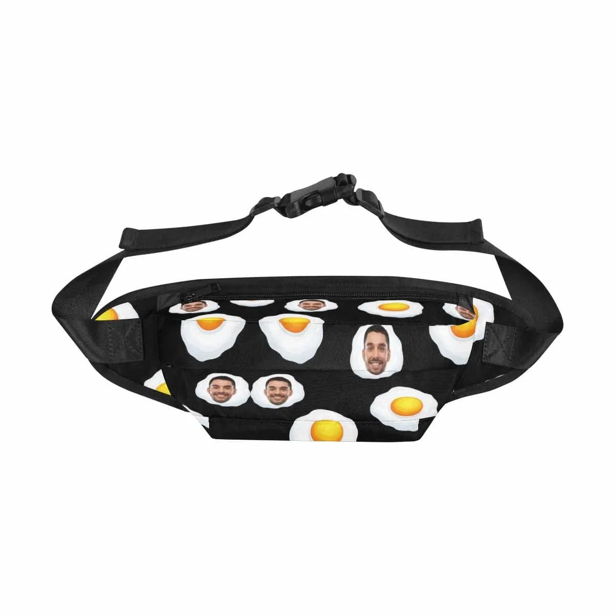 Custom Face Egg Pie Waist Bag