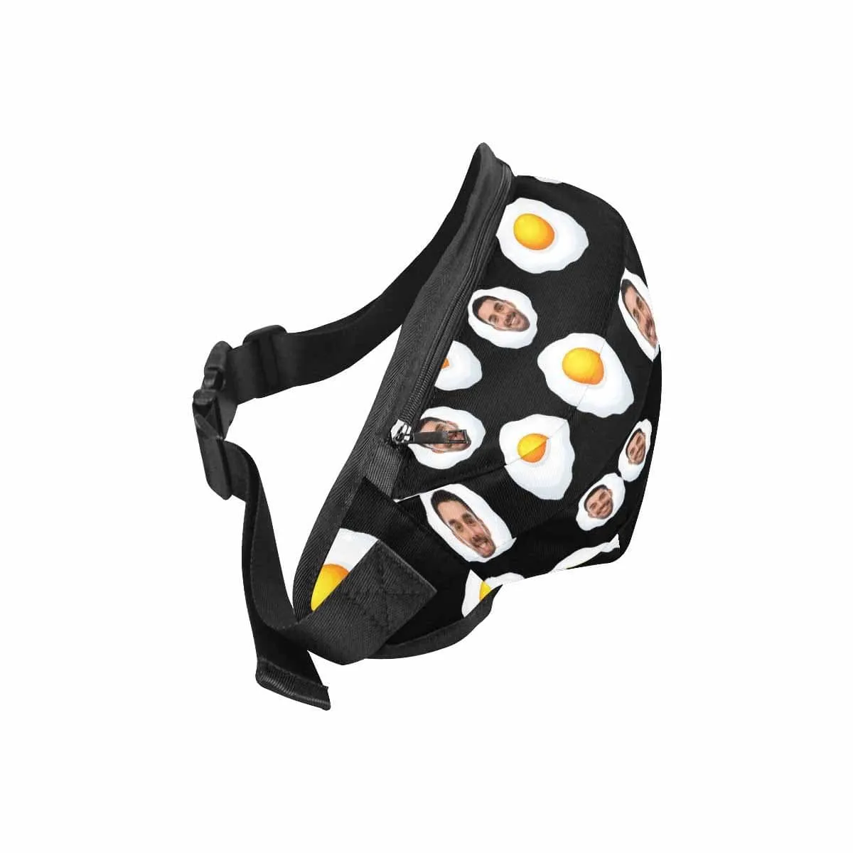 Custom Face Egg Pie Waist Bag