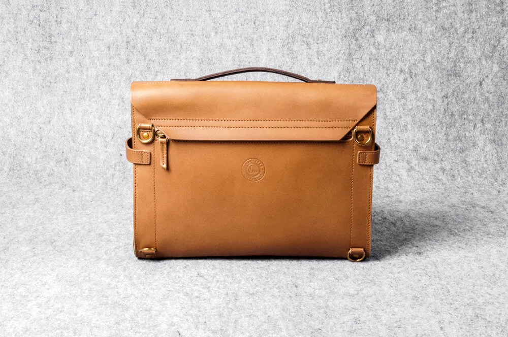 DESIGNER MESSENGER MINIMAL - toffee