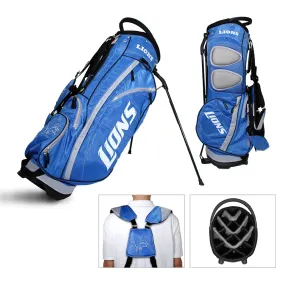 Detroit Lions Team Golf Fairway Lightweight 14-Way Top Golf Club Stand Bag