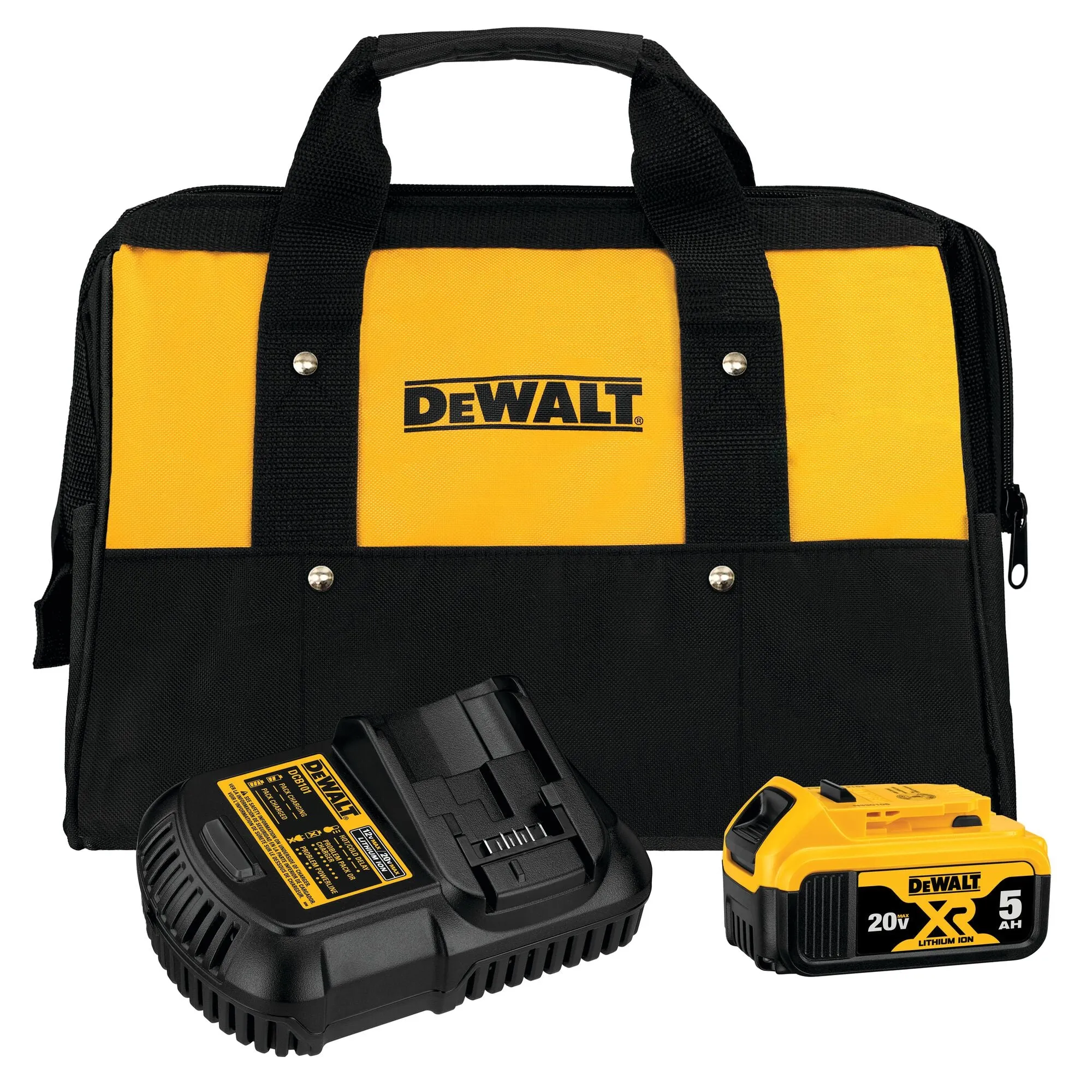 DEWALT DCB205CK 20V MAX BATTERY STARTER KIT 5.0AH