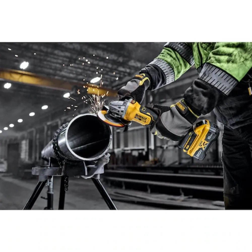 DeWalt DCG410WW1 20V Max* XR Brushless Cordless 4-1/2" - 5"  Angle Grinder Kit with XR POWERPACK