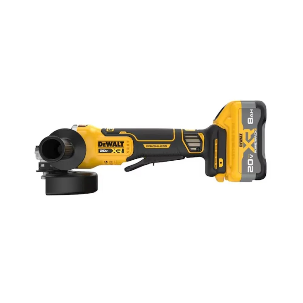 DeWalt DCG410WW1 20V Max* XR Brushless Cordless 4-1/2" - 5"  Angle Grinder Kit with XR POWERPACK