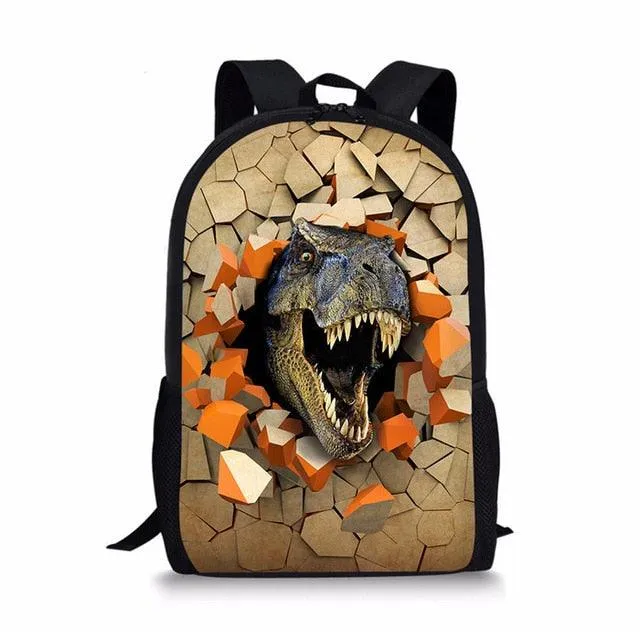 Dinosaur School Backpack