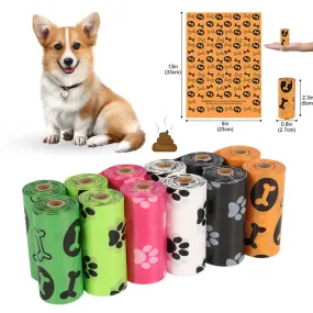 Dog Poop Bags - Disposable Waste Bags for Easy Cleanup