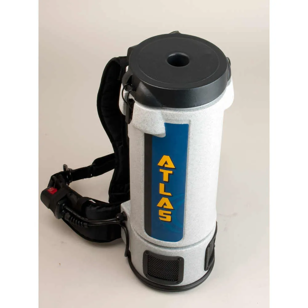 EDIC Atlas™ ULPA (Type F) Lead Abatement Recovery Backpack Vacuum - 10 Quart