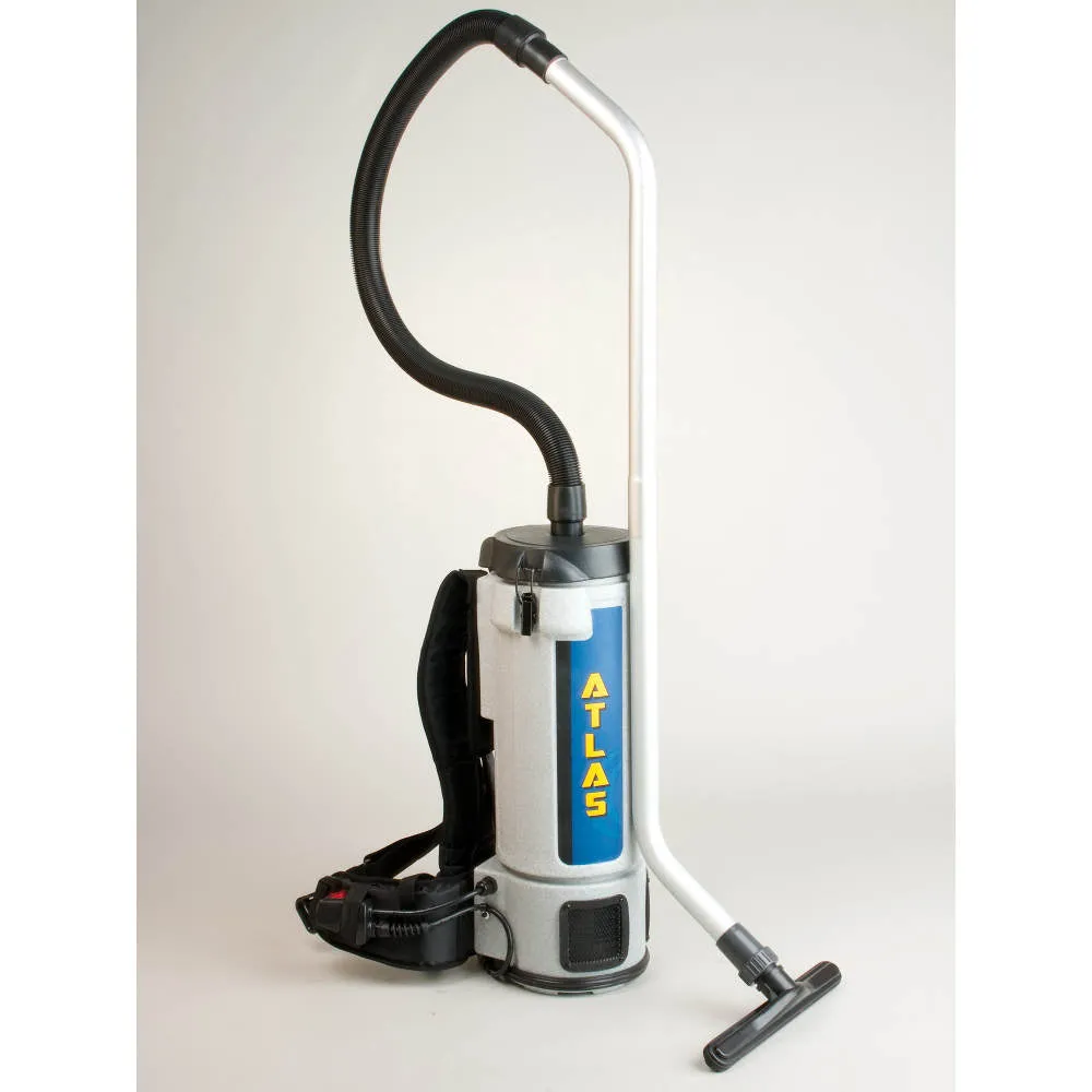 EDIC Atlas™ ULPA (Type F) Lead Abatement Recovery Backpack Vacuum - 10 Quart