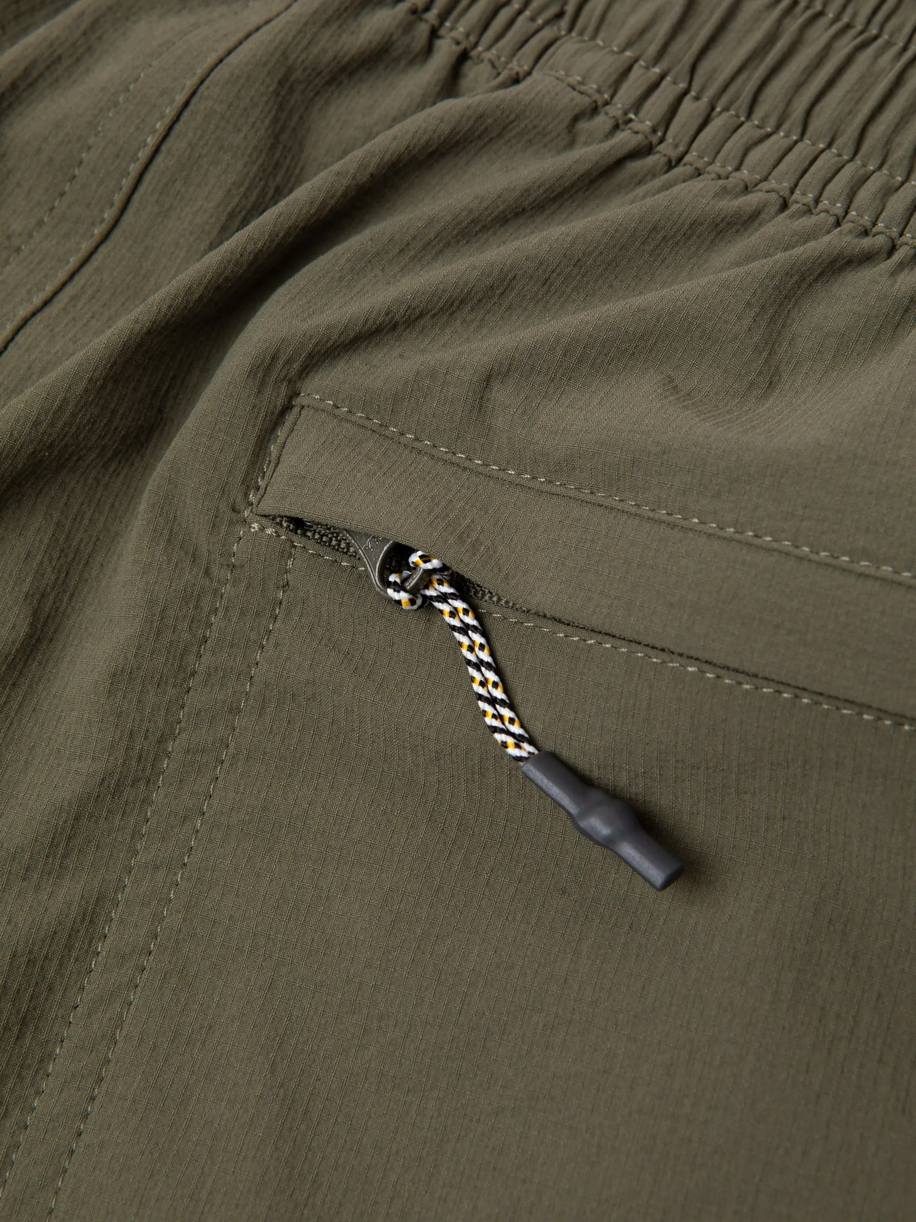 Edra Active Shorts In Olive CORDURA® Stretch Ripstop