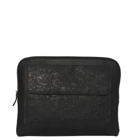 EOP536 ~  Floral Laptop Bag