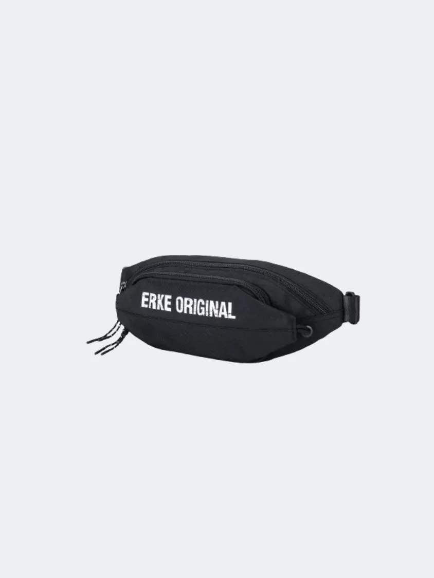 Erke Waist Pack Unisex Training Bag Black