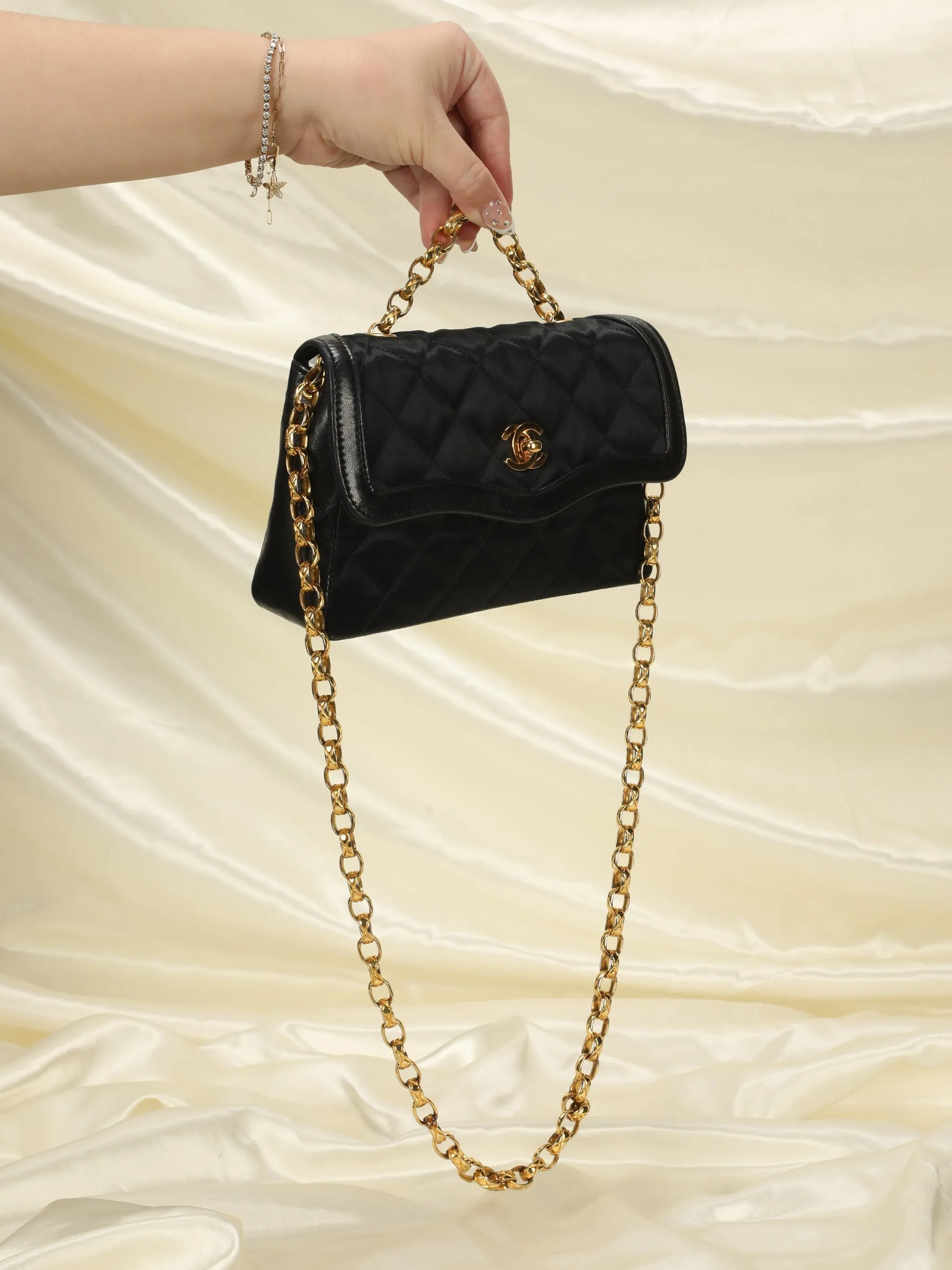 Extremely Rare CL Satin Bijoux Mini Bag & Wallet